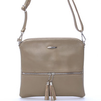 Originálna dámská crossbody kabelka khaki - David Jones Sanna