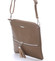 Originálna dámská crossbody kabelka tmavá camel - David Jones Sanna