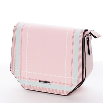 Trendy ružová crossbody kabelka - Silvia Rosa Medea