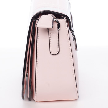 Trendy ružová crossbody kabelka - Silvia Rosa Medea