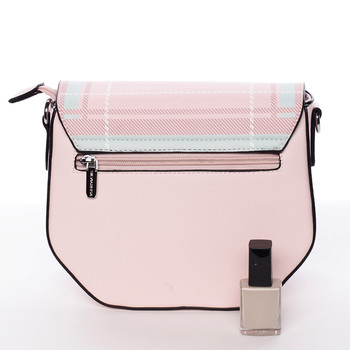 Trendy ružová crossbody kabelka - Silvia Rosa Medea