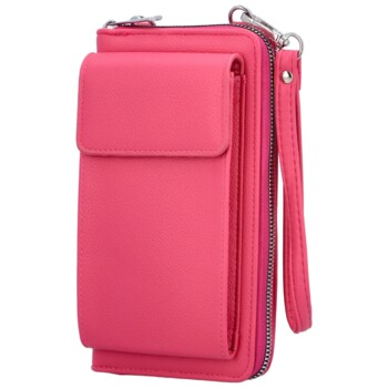 Dámska crossbody kabelka fuchsiová - Paolo bags Oresta