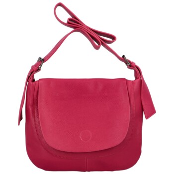 Dámska crossbody kabelka fuchsiová - Paolo bags Sisi