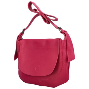 Dámska crossbody kabelka fuchsiová - Paolo bags Sisi