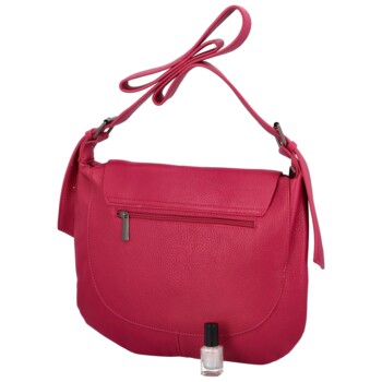 Dámska crossbody kabelka fuchsiová - Paolo bags Sisi