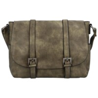 Dámska crossbody kabelka khaki - Paolo bags Santory