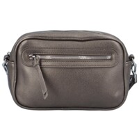 Dámska crossbody kabelka strieborná - Paolo bags Vasco