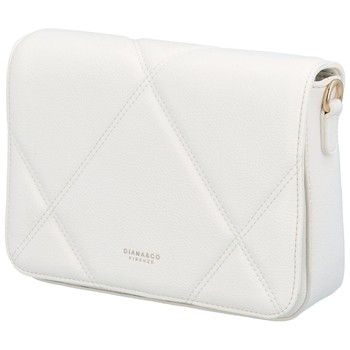 Dámska crossbody kabelka biela - DIANA & CO Bleneded