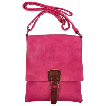 Dámska crossbody kabelka fuchsiová - Paolo bags Taisi