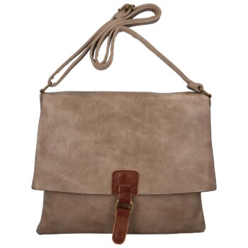 Dámska crossbody kabelka béžová - Paolo Bags Axain