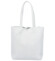 Dámska biela kožená kabelka cez rameno - ItalY Noox Two