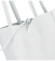 Dámska biela kožená kabelka cez rameno - ItalY Noox Two