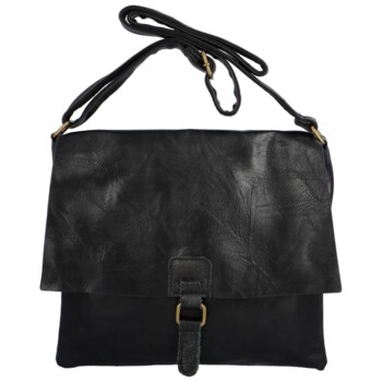 Dámska crossbody kabelka čierna - Paolo Bags Erikoma