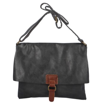 Dámska crossbody kabelka tmavosivá - Paolo Bags Erikoma