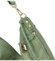 Veľká kožená dámska kabelka svetlozelená - ItalY Celinda