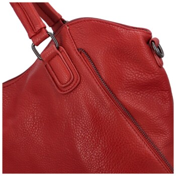 Dámska kabelka na rameno červená - Paolo bags Wahidas