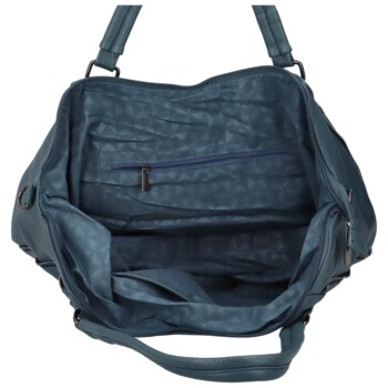 Dámska kabelka na rameno tmavo modrá - Paolo bags Wahidas