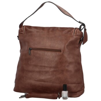 Dámska crossbody kabelka coffee - MariaC Liera