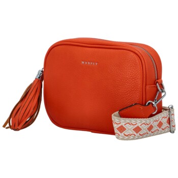 Dámska crossbody kabelka oranžová - MaxFly Nuranna