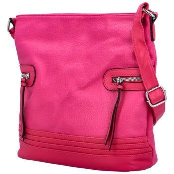 Dámska crossbody kabelka fuchsiová - Maria C Nera