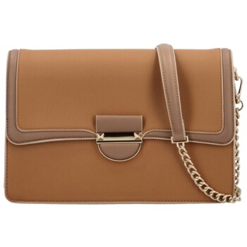 Dámska crossbody kabelka camel - DIANA & CO Allmania