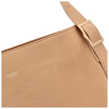 Dámska crossbody kabelka camel - DIANA & CO Cementiah