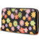 Dámska peňaženka čierna s kvetmi - Nobo Lostiss