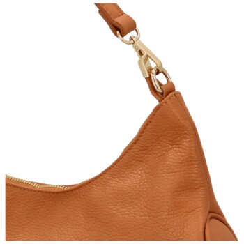 Dámska kožená crossbody camel - Delami Javier