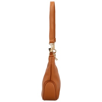 Dámska kožená crossbody camel - Delami Javier