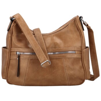 Dámska crossbody kabelka khaki - Firenze Louise