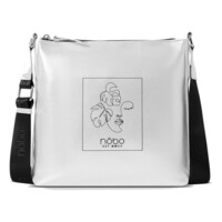 Dámska crossbody kabelka strieborná - Nobo Rosalia