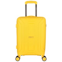 Cestovný plastový kufor žltý - Ormi Maroon S
