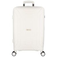 Cestovný plastový kufor biely - Ormi Maroon L