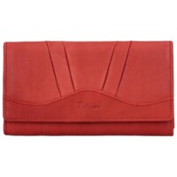 Dámska kožená peňaženka červená - Delami Gislinde