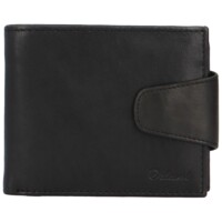 Pánska kožená peňaženka čierna - Delami Jadon