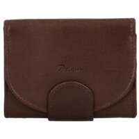 Dámska kožená peňaženka hnedá - Delami Erlene