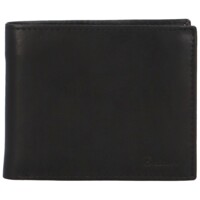 Pánska kožená peňaženka čierna - Delami Christo