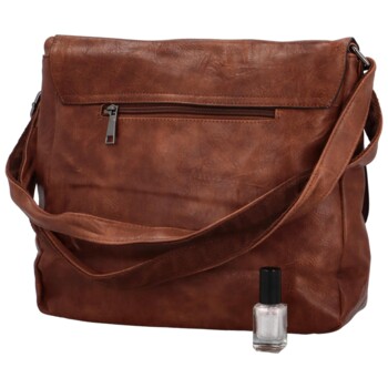 Dámska crossbody kabelka coffee - Firenze Alminia