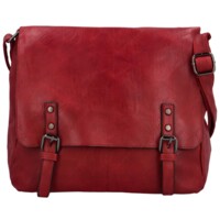 Dámska crossbody kabelka červená -  Firenze Alminia