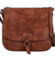 Dámska crossbody kabelka coffee - Firenze Gerssona