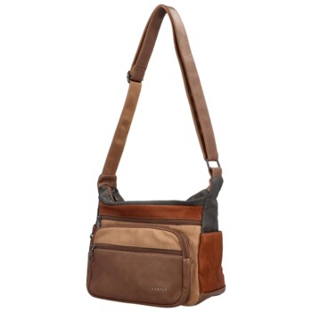 Dámska crossbody kabelka khaki - MaxFly Fiorella