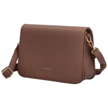 Dámska crossbody kabelka béžovo/hnedá - MaxFly Abigail