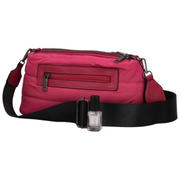 Dámska crossbody kabelka fuchsiová - Firenze Feofila 