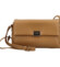 Dámska crossbody kabelka camel - David Jones Ilena