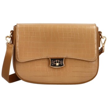 Dámska crossbody kabelka camel - David Jones Faisal