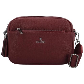 Dámska crossbody kabelka červená - Coveri Tyris