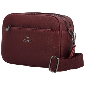 Dámska crossbody kabelka červená - Coveri Tyris