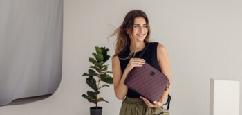 Dámska crossbody kabelka bordová - Vuch Cara MN Wine