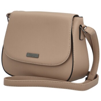 Dámska crossbody kabelka taupe - Delami Little Charm