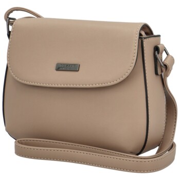 Dámska crossbody kabelka taupe - Delami Little Mia